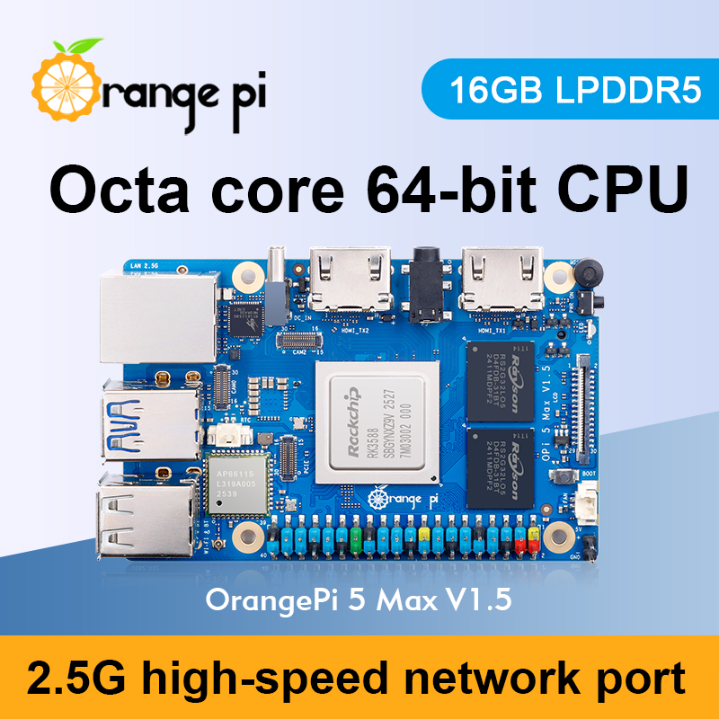 AvaCoreOrange Pi 5 Max 16GB V1 - Rk3588 Mini Pc Board のレビューと価格